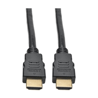 Tripp Lite P568-050-ACT Aktives Hochgeschwindigkeits-HDMI-Kabel mit eingebautem Signalverstärker (Stecker/Stecker), Schwarz, 15 m