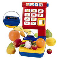 Theo Klein Supermarket scale with electronic weight display