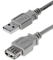 Helos 011990 USB-kabel 3 m USB 2.0 USB A Grijs