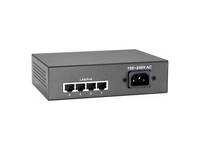 LevelOne FEP-0511W90 łącza sieciowe Fast Ethernet (10/100) Obsługa PoE Szary