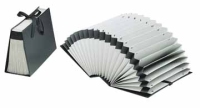 Jalema 21 A-Z folders sorteermap Zwart A4