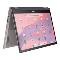 ASUS Chromebook CM3401FFA-LZ0023 AMD Ryzen™ 3 7320C 35.6 cm (14") Touchscreen WUXGA 8 GB LPDDR5-SDRAM 128 GB SSD Wi-Fi 6 (802.11ax) ChromeOS Grey