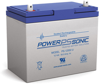 Power-Sonic PS-12550 Plombierte Bleisäure (VRLA) 12 V 55 Ah