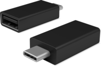 Microsoft JTY-00004 tussenstuk voor kabels USB-C USB 3.1 Type-A Zwart