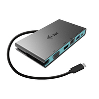 i-tec USB-C Travel Dock 4K HDMI oder VGA, USB-C Kabel 20 cm