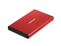 NATEC Rhino GO 2.5" Obudowa HDD/SSD Czerwony