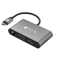 Techly USB-C Multiport Adapter