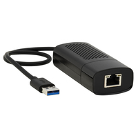Tripp Lite U336-06N-2P5-B Adaptador de Red USB a RJ45 Gigabit Ethernet (M/H) - USB 3.1 Gen 1, Ethernet de 2.5 Gbps, Negro