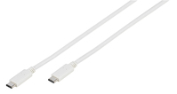 Vivanco IT-CO USB CC USB kábel 1 M USB 3.2 Gen 2 (3.1 Gen 2) USB C Fehér