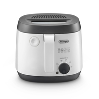 De’Longhi FS3021 Einzelbild Eigenständig 1800 W Fritteuse Grau, Weiß