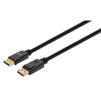 Manhattan 355582 DisplayPort kabel 3 m Zwart