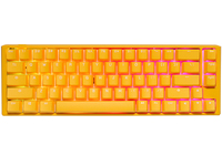 Ducky One 3 SF Yellow Tastatur USB Deutsch Gelb
