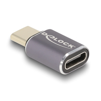 DeLOCK 60046 tussenstuk voor kabels USB-C Antraciet