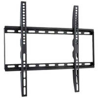 Techly Fixed Slim Wall Mount LED TV LCD 23-55 Black" ICA-PLB 162M