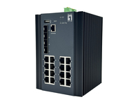 LevelOne IGU-2071 switch Gestionado L2+ Gigabit Ethernet (10/100/1000) Negro