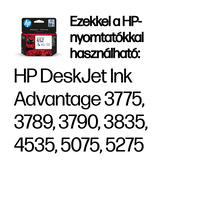 HP 652 Tri-color Original Ink Advantage Cartridge tintapatron 1 db Eredeti Standard teljesítmény Cián, Magenta, Sárga