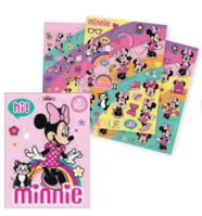 Undercover Minnie Mouse Aufkleber für Kinder