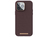 Njord byELEMENTS Genuine Leather Case for Apple iPhone 14 Pro Max, Brown