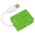 LogiLink USB 2.0 4-Port Hub 480 Mbit/s Zielony