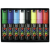 POSCA uni PC-8K, 8 pcs markeerstift 8 stuk(s) Zwart, Blauw, Groen, Roze, Rood, Wit, Geel