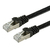 VALUE FTP Cat.6 Flat Network Cable, black 2 m netwerkkabel Zwart F/UTP (FTP)