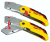 Stanley 0-10-825 Teppichmesser Schwarz, Metallisch, Gelb Messer mit klappbarer Klinge