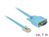 DeLOCK 63341 cable de serie Azul 1 m DB-9