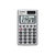Casio HS-8VA calculatrice Poche Calculatrice basique Gris, Blanc