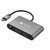 Techly IADAP USB31-DOCK3 tarjeta y adaptador de interfaz HDMI, RJ-45, USB 3.2 Gen 1 (3.1 Gen 1), VGA