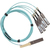 DELL 470-ACUE cable de fibra optica 5 m QSFP28-DD 2x QSFP28 Color aguamarina