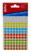 APLI 02092 öntapadós címke Kék, Barna, Zöld, Vörös, Fehér, Sárga Kör Tartós 288 dB