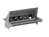 Bachmann 900.406 wandcontactdoos Type F + 2 x USB A Grijs, Metallic