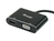 Equip 133386 adaptateur graphique USB 1920 x 1080 pixels Noir