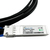 BlueOptics Q28-4S28-DAC-1M-CI-BL InfiniBand/fibre optic cable QSFP28 4xSFP28 Zwart