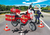 Playmobil Feuerwehrmotorrad am Unfallort