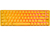 Ducky One 3 Yellow SF Tastatur Gaming USB US Englisch Gelb