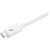 StarTech.com Câble Thunderbolt 3 de 2 m - 20 Gb/s - Compatible Thunderbolt, USB et DisplayPort - Blanc