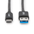 Rocstor Y10C279-B1 USB cable 1.8 m USB 3.2 Gen 1 (3.1 Gen 1) USB A USB C Black
