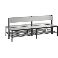 Banc de vestiaire BASIC PLUS double face