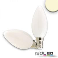 illustrazione di prodotto - Candela a LED E14 :: 2 W :: opalescente :: bianco caldo :: dimmerabile