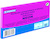 Bloczek samoprzylepny DONAU, 127x76mm, 1x100 kart., neon, różowy
