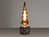Tischlampe Würfel Grau 9x9cm mit Deko LED Tannenbaum