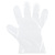 Artikelbild: PE-Handschuhe gehämmert transparent, Damengröße