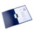 Oxford Bewerbungsmappe "clip-fix" A4, PP 0,5 mm, für ca. 30 DIN A4-Blätter, 2-teilig, dunkelblau