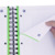 Oxford Studium A4+ Polypropylen doppelspiralgebundenes Projectbook, 5 mm kariert, 100 Blatt, sortierte Farben, SCRIBZEE® kompatibel