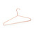 Relaxdays Kleiderbügel, 12er Set, für Hemden, Jacken & Hosen, platzsparend, Metall, 42 cm breit, schöne Bügel, Farbwahl