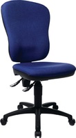 TOPSTAR Bürodrehstuhl mit Permanentkontakt royalblau 420 - 550 mm ohne Armlehn