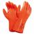 Ansell Handschuh 23-700 Gr. 9 POLAR GRIP Schaum-Iso, signalorange