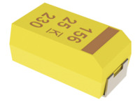 Tantal-Kondensator, SMD, D, 100 µF, 16 V, ±10 %, T495D107K016ATE125