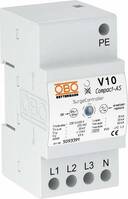 OBO Bettermann 5093391 V10 COMPACT-AS Túlfeszültség levezető 10 kA 1 db